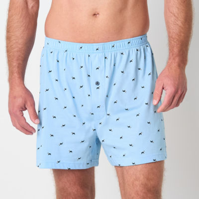 Stafford Cotton Knit Mens 4 Pack Boxers 305939