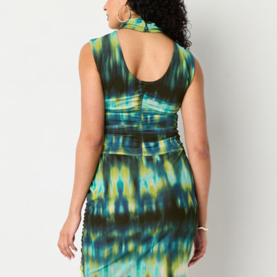 Bold Elements Womens Sleeveless Mock Neck Top