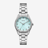 Geneva Ladies Womens Crystal Accent Silver Tone Bracelet  display picture 1
