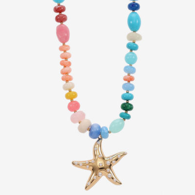 Bijoux Bar Womens 17 Inch Pendant Necklace