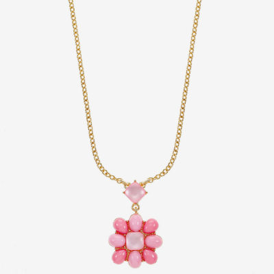 Liz Claiborne Womens 17 Inch Pendant Necklace