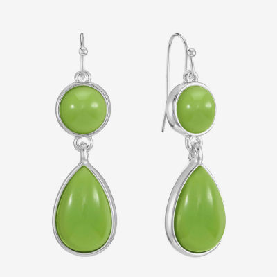 Liz Claiborne Womens Drop Earrings