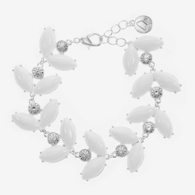 Liz Claiborne Womens Glass Strand Bracelet