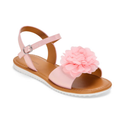 Christie & Jill Fiona Little & Big Kid Girls Ankle Strap Flat Sandals