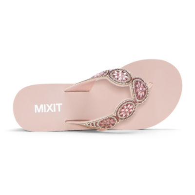 Mixit Womens 5 Disc Wedge Wedge Sandals