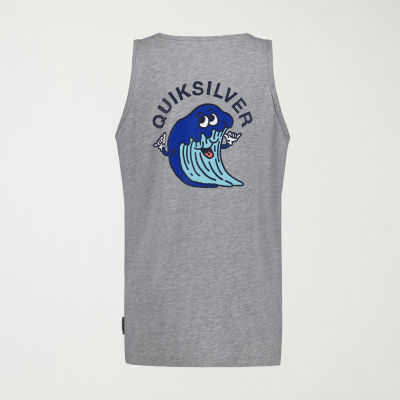 Quiksilver Big Kid Boys Crew Neck Sleeveless Tank Top
