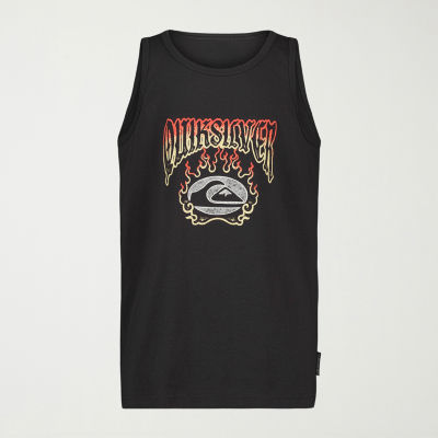 Quiksilver Big Kid Boys Crew Neck Sleeveless Tank Top