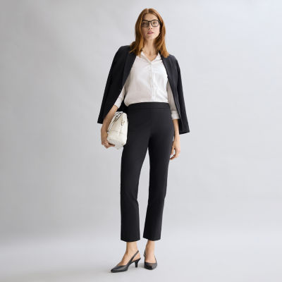 Liz Claiborne Lisa Womens Straight Pull-On Pant