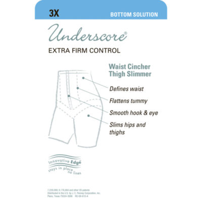 Underscore Innovative Edge® "Inches Off" High-Waist Thigh Slimmers 1293044