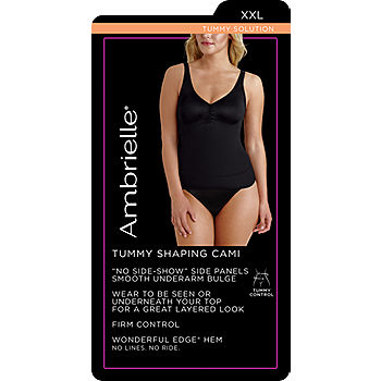 Ambrielle No Side-Show Waist Shaping Tank Shapewear Camisole 129-3047 -  JCPenney
