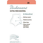 Underscore Innovative Edge® Sheer High-Waist Control Briefs 129-3534