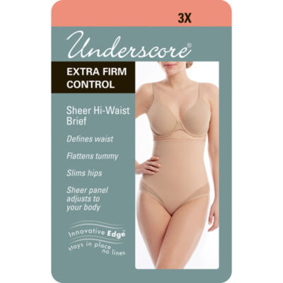 Underscore Innovative Edge® Sheer High-Waist Control Briefs