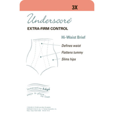Underscore Shapewear Innovative Edge Collection JCPenney