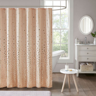 Intelligent Design Liv Printed Shower Curtain