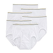 144 Pieces White Cotton Men's Briefs Large - Mens Underwear - at
