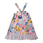 Bonnie Jean Toddler Girls Short Sleeve A-Line Dress