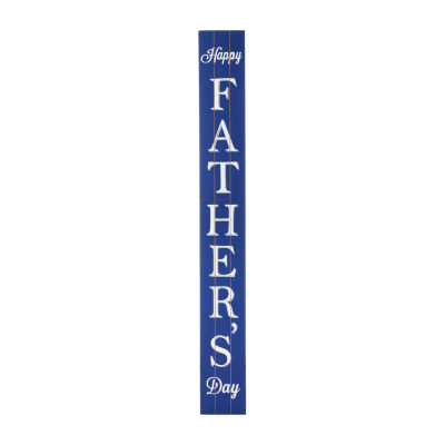 Glitzhome 60"H Wooden Fathers Day Porch Sign Porch Sign