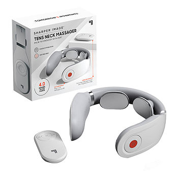 Sharper Image Neck Tens Massager with Pulse Technology and Heat 1014706,  Color: White - JCPenney