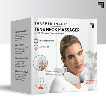 Black Body Massager,Wireless Portable Neck Massager