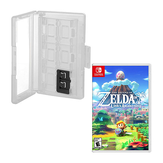 Zelda Links Awakening and Hard Shell Game Caddy for Nintendo Switch