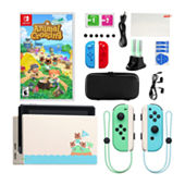 Nintendo Switch Lite in Coral with Mario Rabbids and Accessories Kit