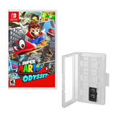 Super Mario Party Game and Game Caddy 975110510M, Color: White