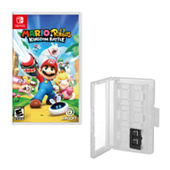 Super Mario Party Game and Game Caddy 975110510M, Color: White - JCPenney