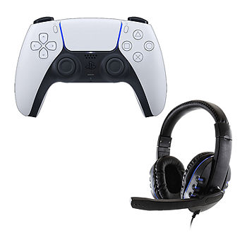 PS5 DualSense Controller with Universal Headset 975115476M, Color