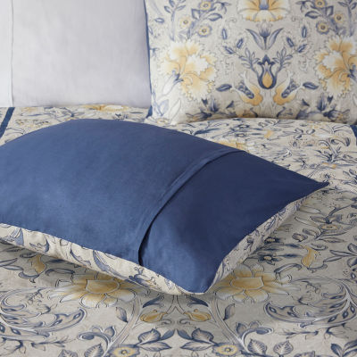 Harbor House Livia 6-pc. Floral Midweight Comforter Set, Color: Blue ...