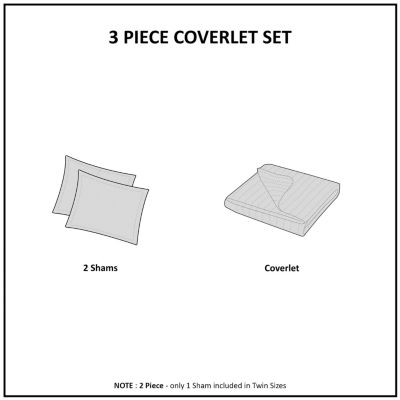 Woolrich Winter Hills Oversized Cotton 3pc Quilt Set