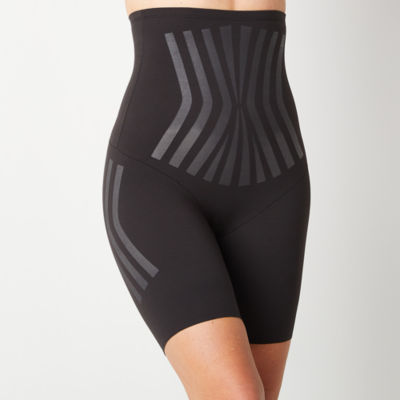 Ambrielle Women's High Waist Brief Shapewear Underwear Tummy Control,  Zebra, XL 
