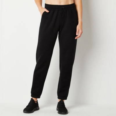 Sports Illustrated Womens Mid Rise Jogger Pant, Color: Black - JCPenney