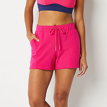Sports Illustrated Womens Pull-On Short, Color: Pink Power - JCPenney