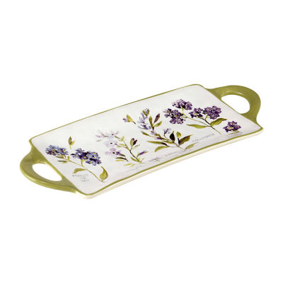 Certified International Fresh Herbs Serving Platter