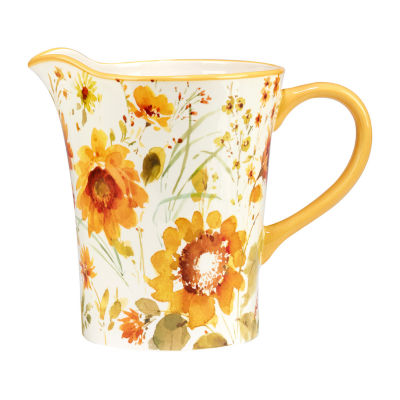 Certified International Sunflowers Forever Serving Pitcher, Color Yellow JCPenney