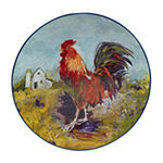 Certified International Rooster Meadow 4-pc. Earthenware Dinner Plate