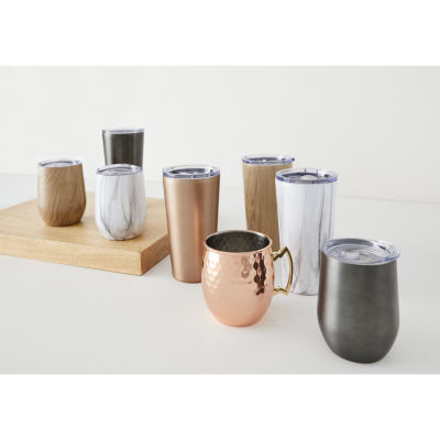 Cambridge 20oz Brushed Copper Highball Tumbler