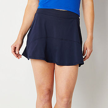 Xersion EverUltra Lite Womens Quick Dry Skort, Color: Navy