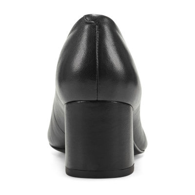 Easy Spirit Cosma Womens Round Closed Toe Block Heel Pumps