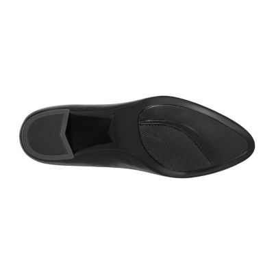 Easy Spirit Cosma Womens Round Closed Toe Block Heel Pumps