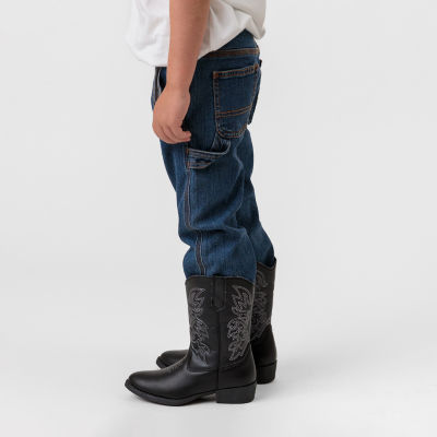 Deer Stags Little & Big Kid Unisex Ranch Block Heel Cowboy Boots