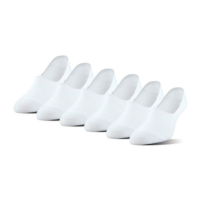 Peds Midi Cut 6 Pair Multi-Pack Breathable Plus Tall Liner Socks