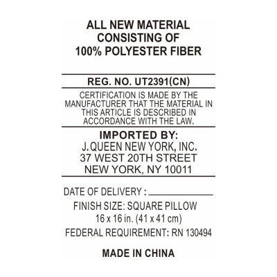 Five Queens Court Stefania Square Throw Pillows