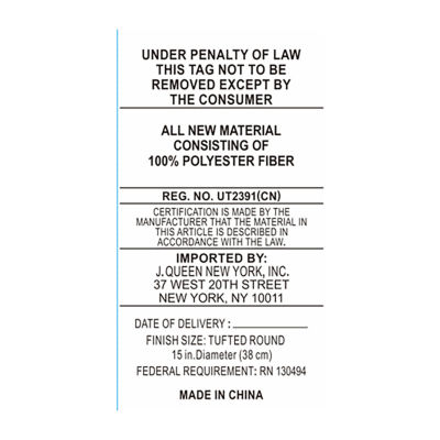 Five Queens Court Saranda Tufted Round Throw Pillow