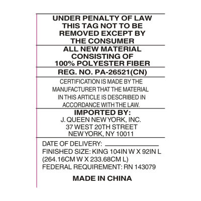 Royal Court Spring Garden 4-pc. Floral Extra Weight Comforter Set