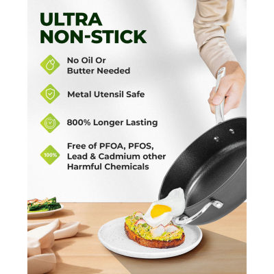 Granitestone Armor Max Jumbo 5.5" Frying Pan