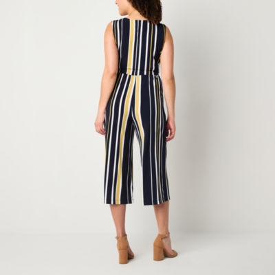 Connected Apparel Sleeveless Jumpsuit
