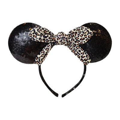 Disney Collection Girls Leopard Minnie Mouse Ears Headband