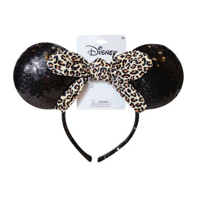 Disney Collection Girls Leopard Minnie Mouse Ears Headband