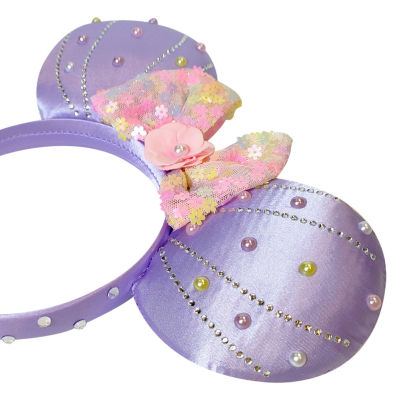 Disney Collection Girls Pearl Minnie Mouse Ears Headband